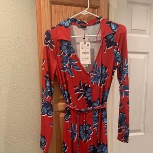 Zara floral dress NWT